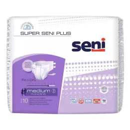 SUPER SENI Plus calças para incontinência noturna f.E.Gr.2 M, 10 unid