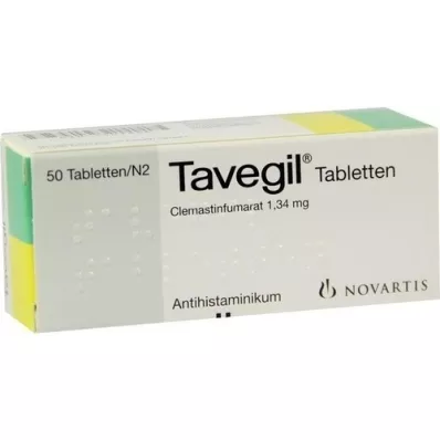 TAVEGIL Comprimidos, 50 unidades