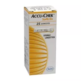 ACCU-CHEK Lanceta Softclix, 25 peças