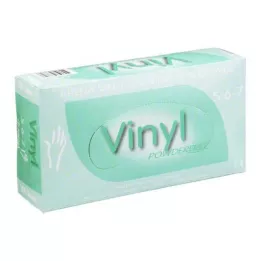 VINYL Luvas sem pó pequenas, 100 peças