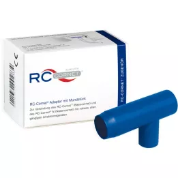 RC Adaptador de corneta com bocal para inaladores, 1 peça