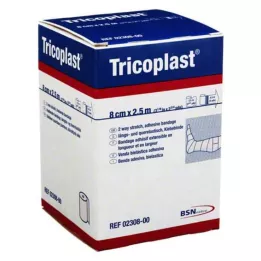 TRICOPLAST Atadura de gesso 8 cmx2,5 m 2308, 1 peça