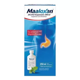 MAALOXAN Suspensão de 25 mVal, 250 ml