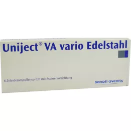 UNIJECT VA seringa vario de aço inoxidável, 1 peça