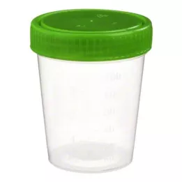 URINBECHER com tampa de rosca embalada individualmente, 1 unidade