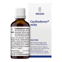 CARDIODORON MITE Diluição, 50 ml