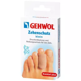 GEHWOL Protetor de dedo do pé de gel de polímero pequeno, 2 unidades