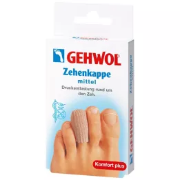 GEHWOL Biqueira de gel de polímero média, 1 peça