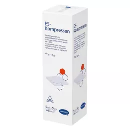 ES-KOMPRESSEN não esteril 5x5 cm 12 vezes, 100 St