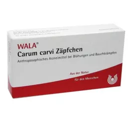CARUM CARVI Supositórios, 10X2 g