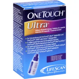 ONE TOUCH Solução de ultra controle de glicose, 8 ml