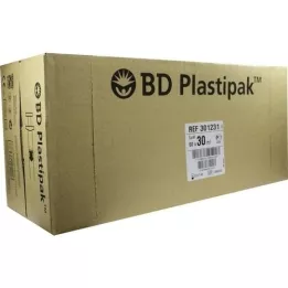 BD PLASTIPAK Spr.30 ml Luer sem látex, 60X30 ml