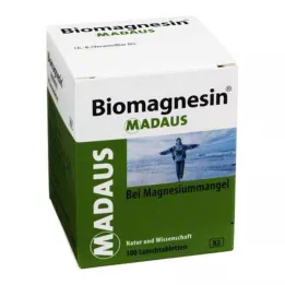 BIOMAGNESIN Pastilhas Madaus, 100 unidades