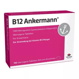 Comprimidos revestidos B12 ANKERMANN , 100 unidades