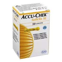 ACCU-CHEK Softclix Lancet XL, 50 unidades