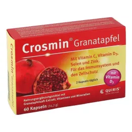 CROSMIN Cápsulas de romã, 60 unidades