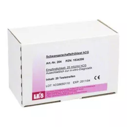 SCHWANGERSCHAFTS-FRÜHTEST Tiras de teste de hCG urina, 20 unidades