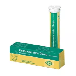 ZINKBRAUSE Comprimidos efervescentes Verla 25 mg, 100 unidades