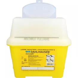 SHARPSAFE Recipiente coletor de 2 l, 1 peça