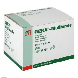 MULLBINDEN GEKA 10 cm x 4 m, 20 peças