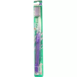 GUM Escova de dentes compacta MicroTip média, 1 un
