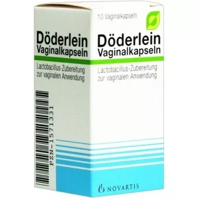 DÖDERLEIN Cápsulas vaginais, 10 unidades DÖDERLEIN Cápsulas vaginais, 10 unidades