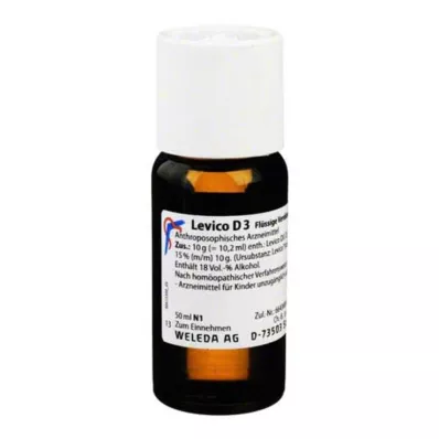 LEVICO D 3 Diluição, 50 ml LEVICO D 3 Diluição, 50 ml