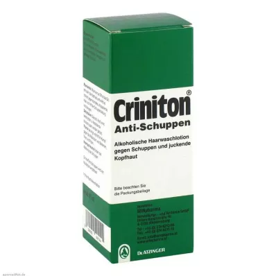 CRINITON Solução Anticaspa, 125 ml CRINITON Solução Anticaspa, 125 ml