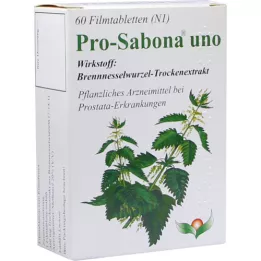 PRO SABONA comprimidos revestidos por película uno, 60 unidades