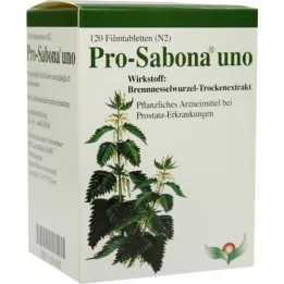 PRO SABONA comprimidos revestidos com filme UNO, 120 ST