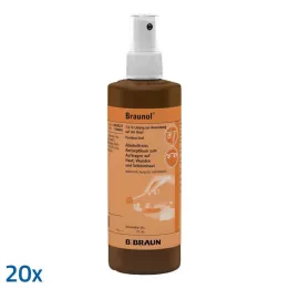 BRAUNOL Antisséptico de mucosas, 20X250 ml