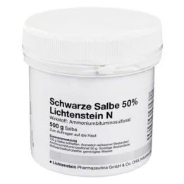 SCHWARZE SALBE 50% N de Lichtenstein, 500 g