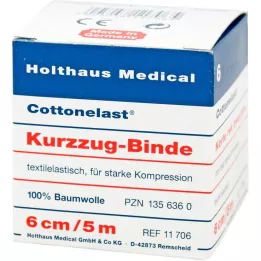 KURZZUGBINDE Algodãoelast 6 cmx5 m, 10 pcs