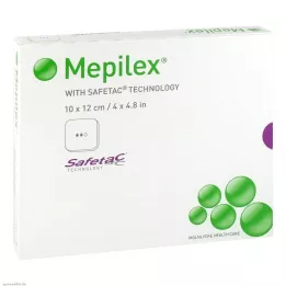 MEPILEX Molho de espuma 10x12 cm, 5 peças