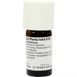 ARNICA PLANTA diluição total D 20, 20 ml