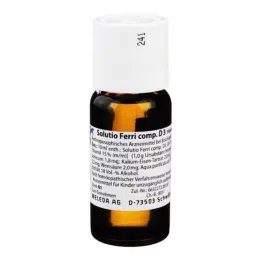SOLUTIO FERRI Comp.d 3 diluição, 50 ml