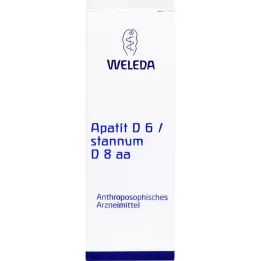 APATIT Trituração D 6/Stannum D 8 aa, 50 g