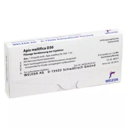 APIS MELLIFICA D 30 ampolas, 8 unid