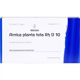 ARNICA PLANTA ampolas tota Rh D 10, 8 ml