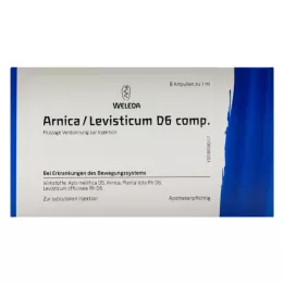 ARNICA/LEVISTICUM D 6 ampolas comp., 8X1 ml