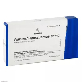 AURUM/HYOSCYAMUS ampolas comp., 8X1 ml