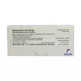 AURUM Ampolas D 10/Cor D 4 aa, 8X1 ml