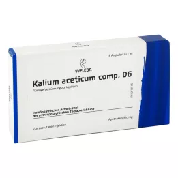 KALIUM ACETICUM COMP.D 6 ampolas, 8X1 ml
