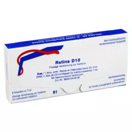 RETINA ET Chorioidea D 10 ampolas, 8X1 ml