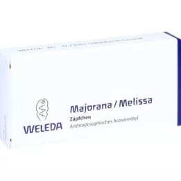 MAJORANA/MELISSA Supositórios, 10 unidades