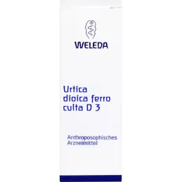 URTICA DIOICA FERRO diluição culta D 3, 50 ml