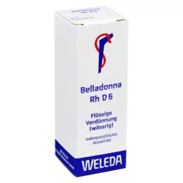 BELLADONNA PLANTA Diluição total Rh D 6, 20 ml