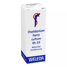 CHELIDONIUM FERRO diluição cultum Rh D 3, 20 ml