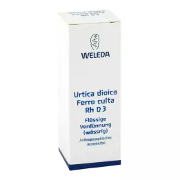 URTICA DIOICA FERRO culta Diluição Rh D3, 20 ml