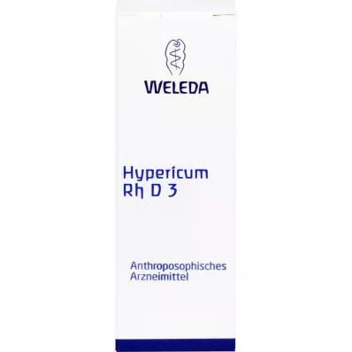 HYPERICUM RH Diluição D3, 20 ml